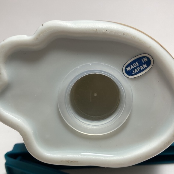 Vintage Cat Figurine Japanese Imari Neko Floral Hand painted Porcelain Decor - Picture 8 of 8